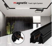 48V Stretch Ceiling Lighting Aluminum Profile