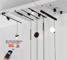 New Design-48v Ultra-thin Magnetic Track Light Belt System