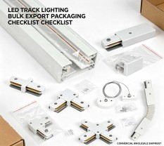 Packaging Checklist for LED Track Lighting Bulk Export Shipments Packaging Checklist for LED Track Lighting Bulk Export Shipments