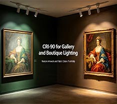 Why CRI‑90 Is A Must‑Have For Clothing Boutiques and Gallery Track‑Lighting Why CRI‑90 Is A Must‑Have For Clothing Boutiques and Gallery Track‑Lighting